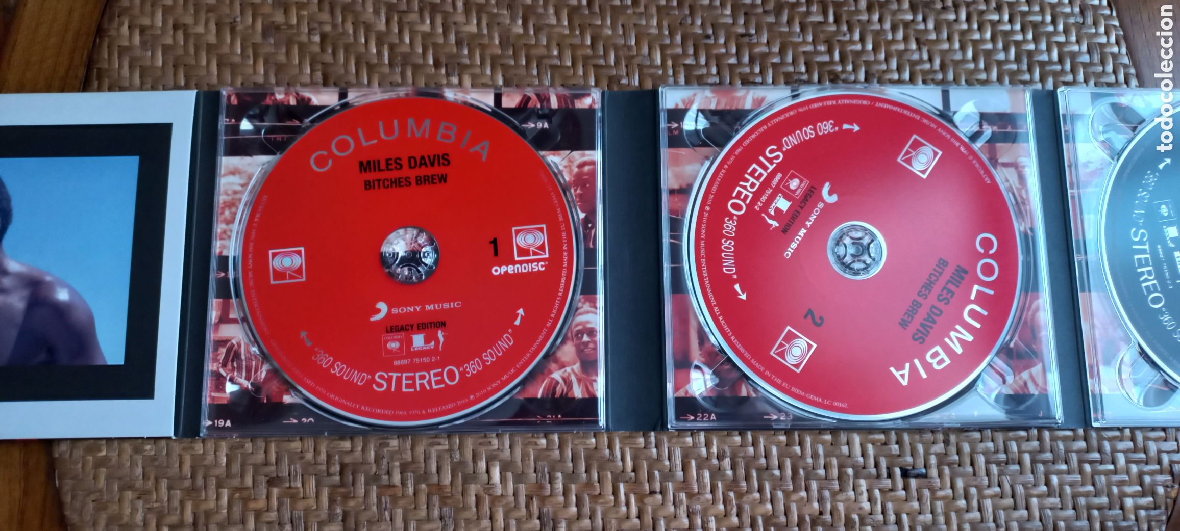 CDs de m&uacute;sica: Miles Davis CD Bitches Brew 2 cd + dvd como nuevo - Foto 4