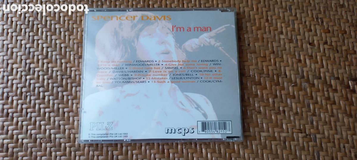 CDs de m&uacute;sica: Spencer Davis CD Im a Man Pilz - Foto 3