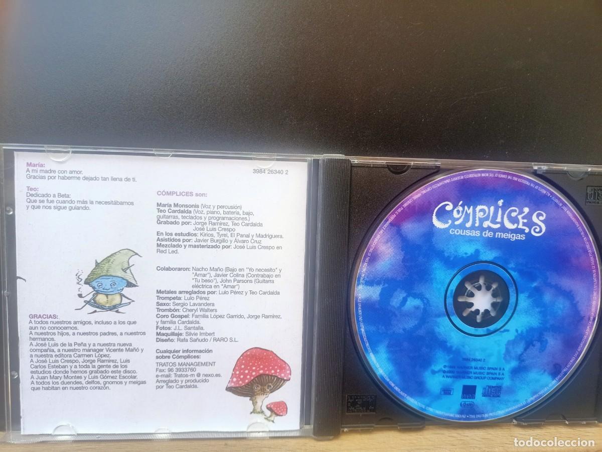 CDs de m&uacute;sica: C&Oacute;MPLICES - COUSAS DE MEIGAS - 1999 - Foto 2