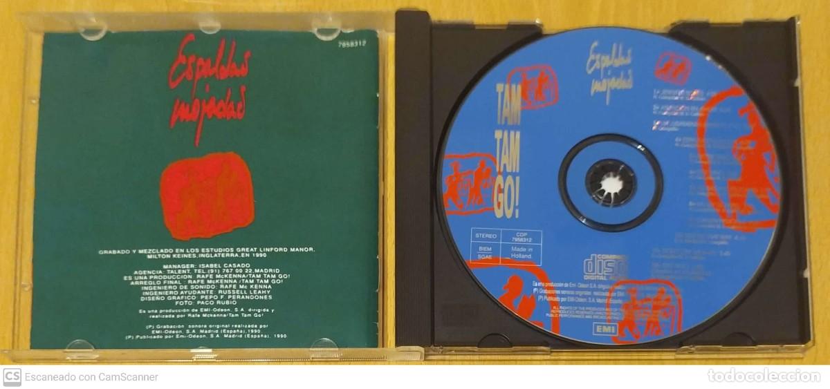 CDs de m&uacute;sica: TAM TAM GO (ESPALDAS MOJADAS) CD 1990 - Foto 3