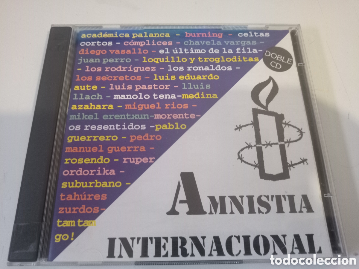 CDs de M&uacute;sica: Amnist&iacute;a Internacional