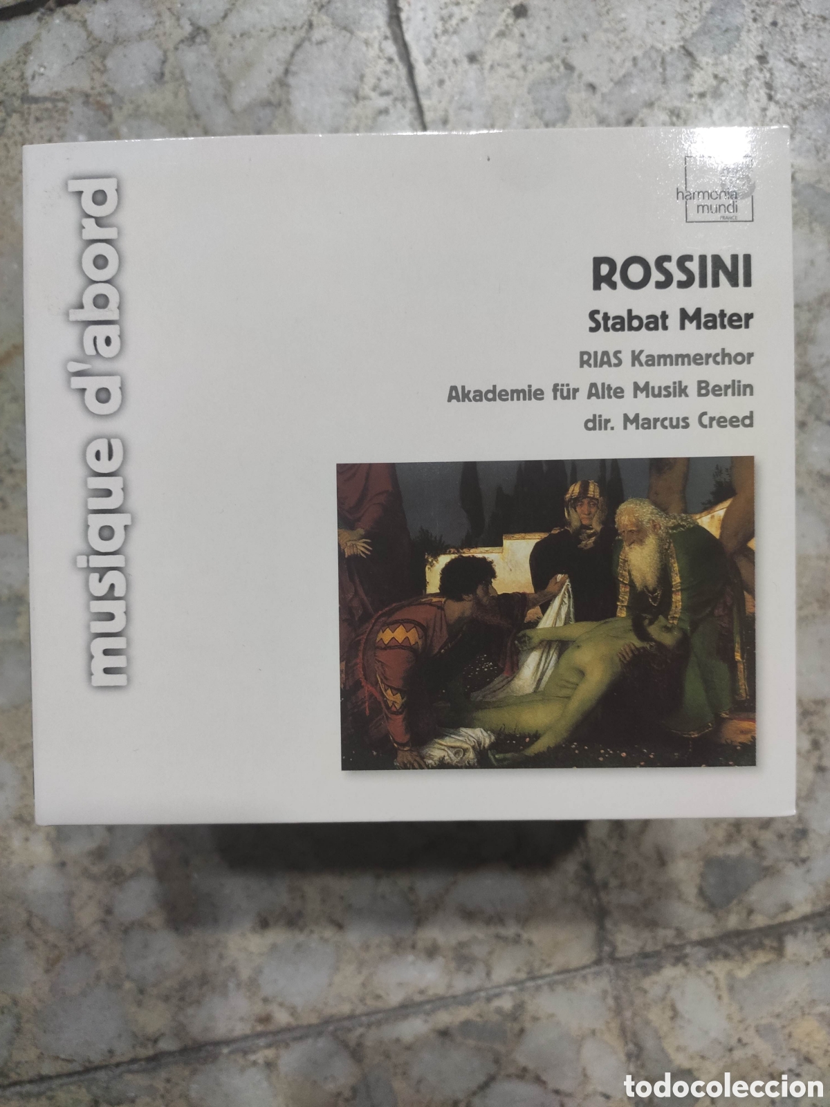 CDs de m&uacute;sica: ROSSINI. STABAR MATER. MARCUS CREED. CD Y LIBRETO - Foto 1
