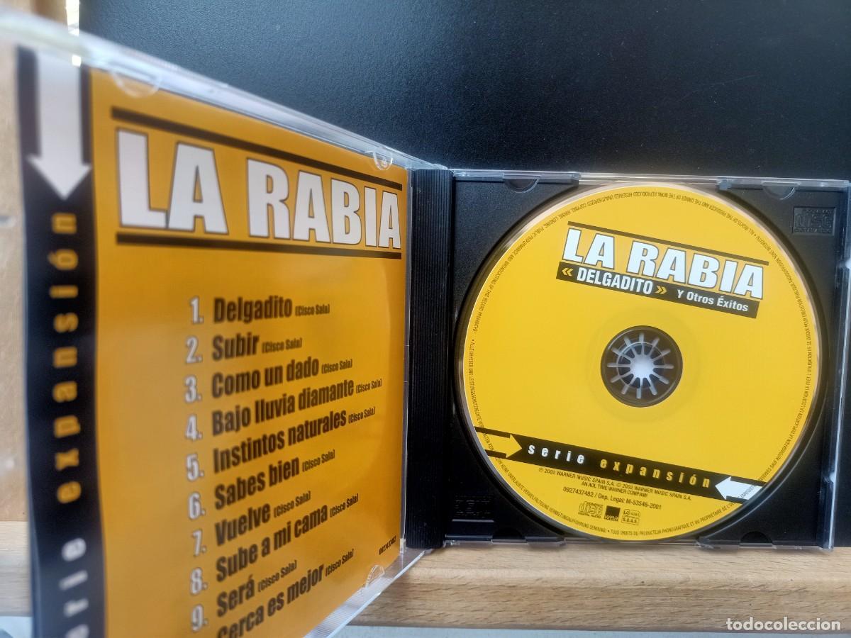 CDs de m&uacute;sica: LA RABIA - DELGADITO Y OTROS &Eacute;XITOS - 2002 - Foto 3