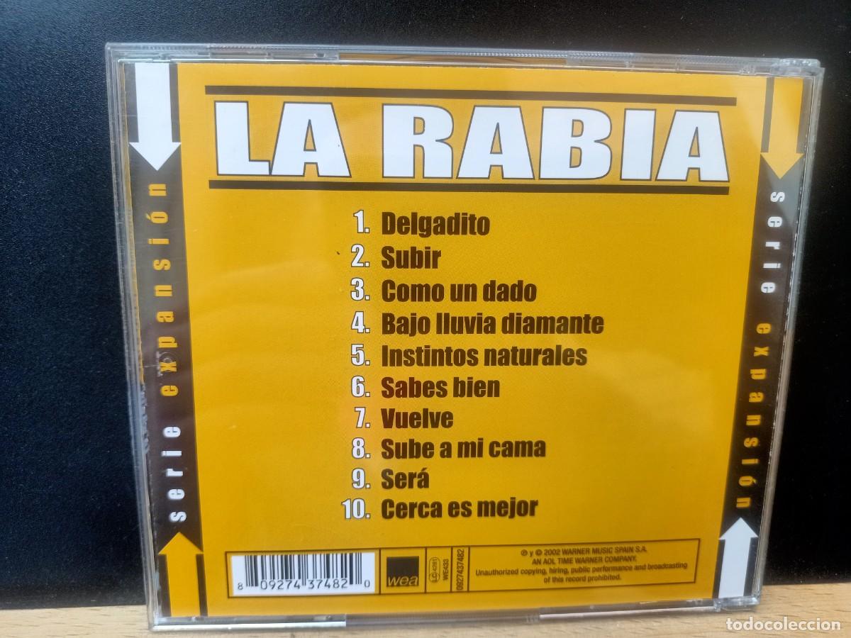 CDs de m&uacute;sica: LA RABIA - DELGADITO Y OTROS &Eacute;XITOS - 2002 - Foto 4