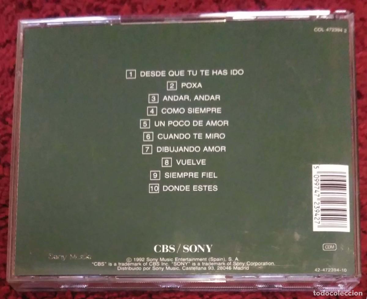 CDs de m&uacute;sica: MOCEDADES (DESDE QUE TU TE HAS IDO) CD 1992 - Foto 2