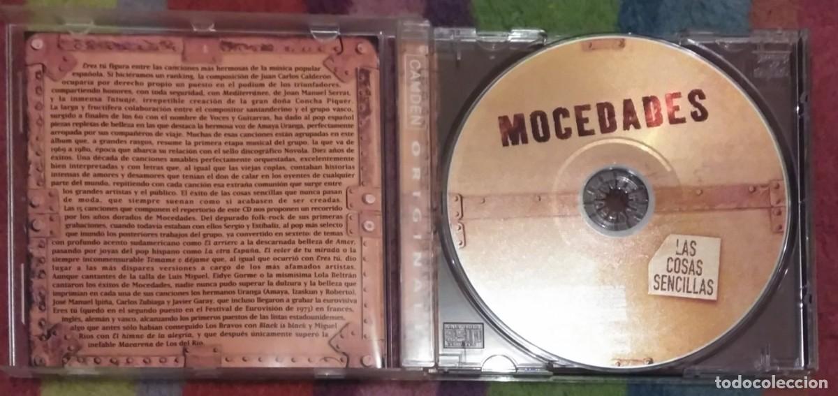 CDs de m&uacute;sica: MOCEDADES (LAS COSAS SENCILLAS) CD 2001 - Foto 3