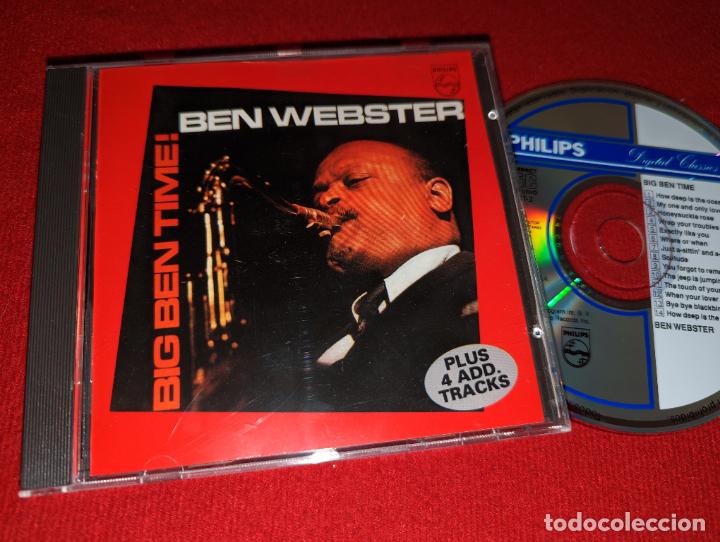 CDs de m&uacute;sica: BEN WEBSTER Big Ben time! CD Philips - Foto 1