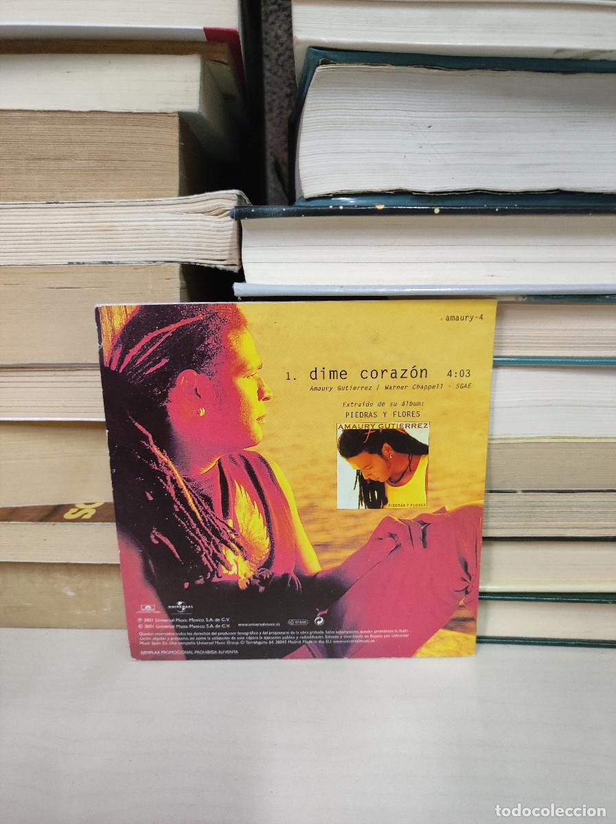 CDs de m&uacute;sica: Amaury Guti&eacute;rrez &ndash; Dime Coraz&oacute;n - Foto 2