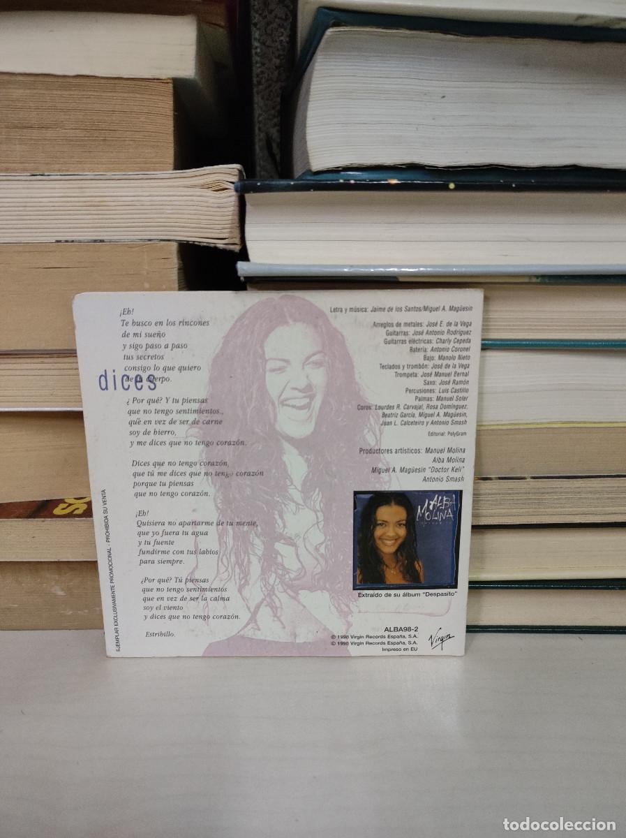 CDs de m&uacute;sica: Alba Molina &ndash; Dices - Foto 2