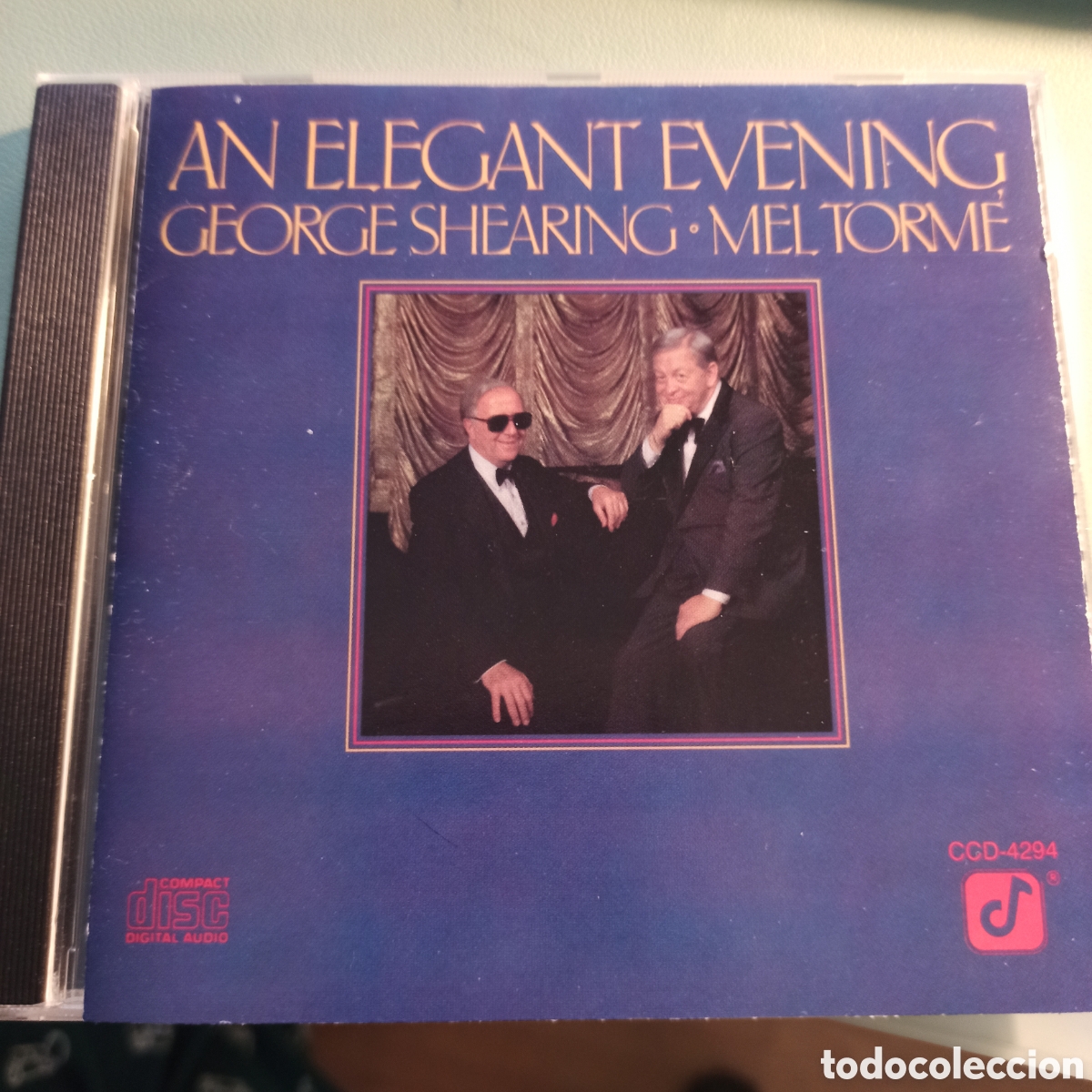 CDs de m&uacute;sica: George Shearing/Mel Torm&eacute; &ndash; An Elegant Evening - Foto 1