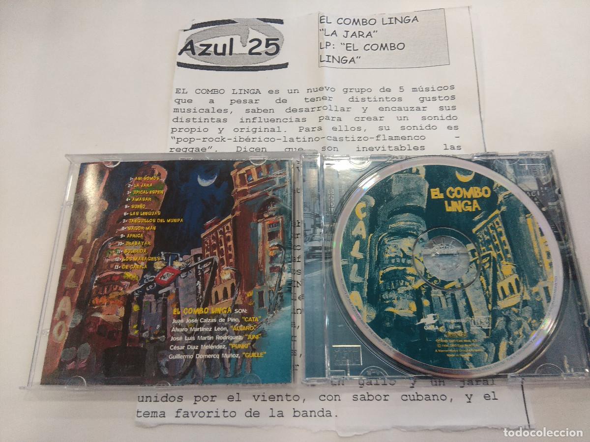 CDs de m&uacute;sica: EL COMBO LINGA/CD + HOJA PROMO. - Foto 1