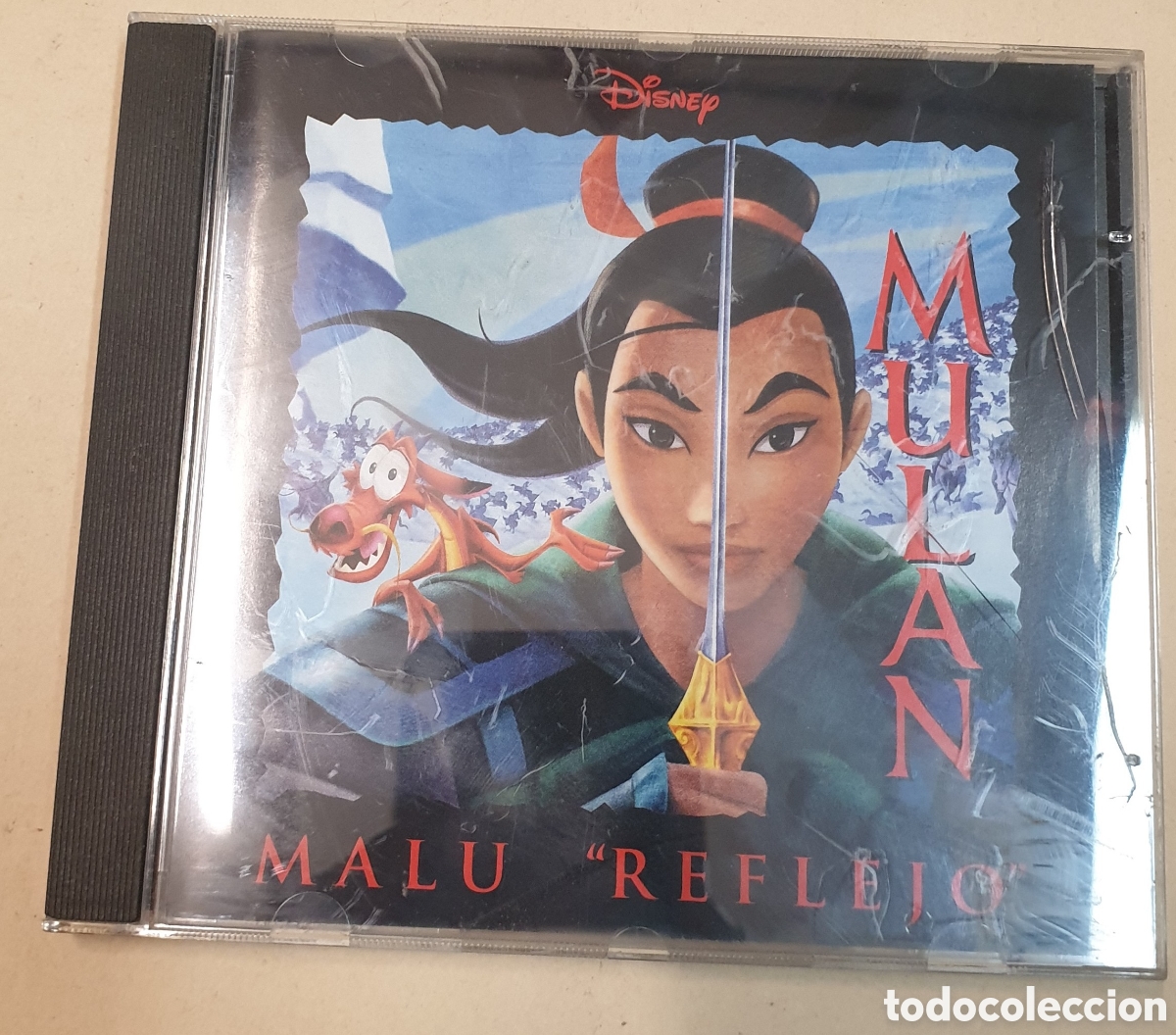 CDs de m&uacute;sica: Malu - reflejo. Mulan BSO. Cd single - Foto 1