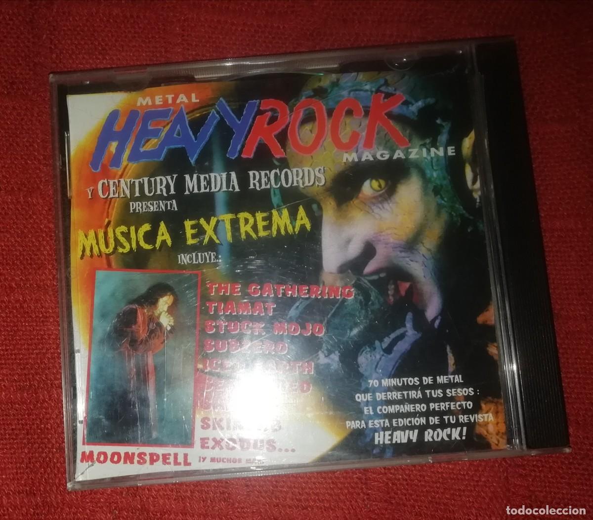 CDs de Musique: Cd metal heavy rick magazine musica extrema