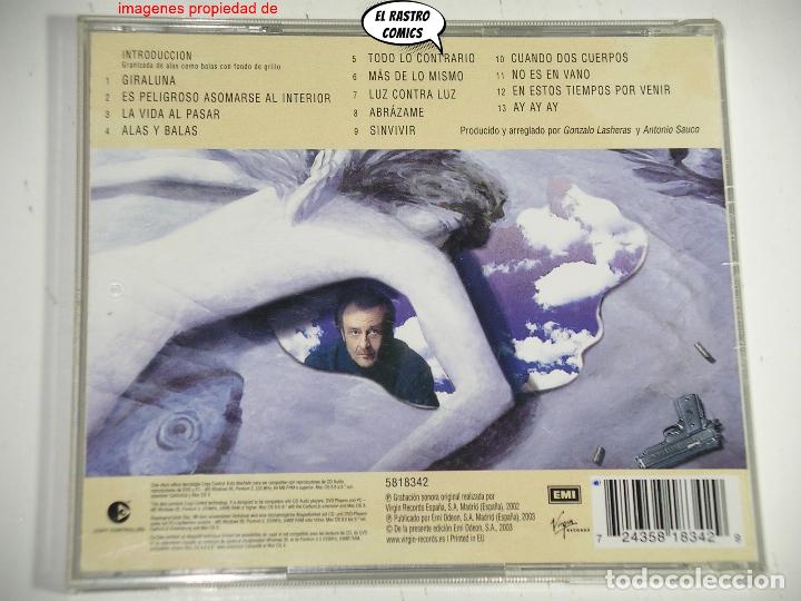 CDs de m&uacute;sica: Luis Eduardo Aute, Alas y Balas, CD EMI, 2003 - Foto 2