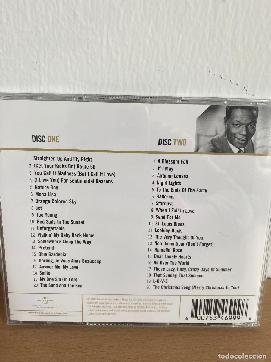 CDs de m&uacute;sica: NAT KING COLE GOLD 2CD - Foto 2