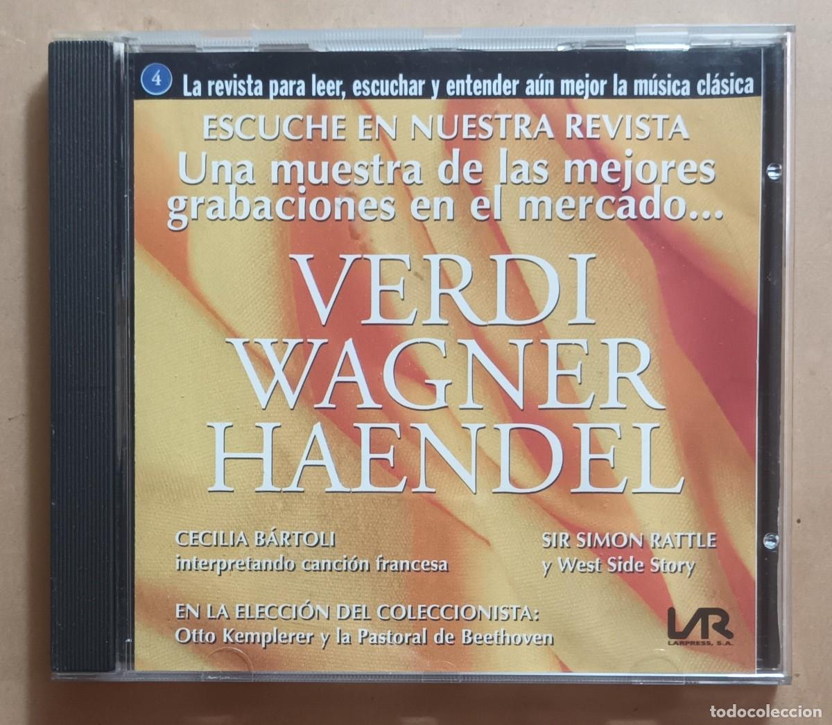 CDs de m&uacute;sica: CD - VERDI, WAGNER, HAENDEL - Foto 1