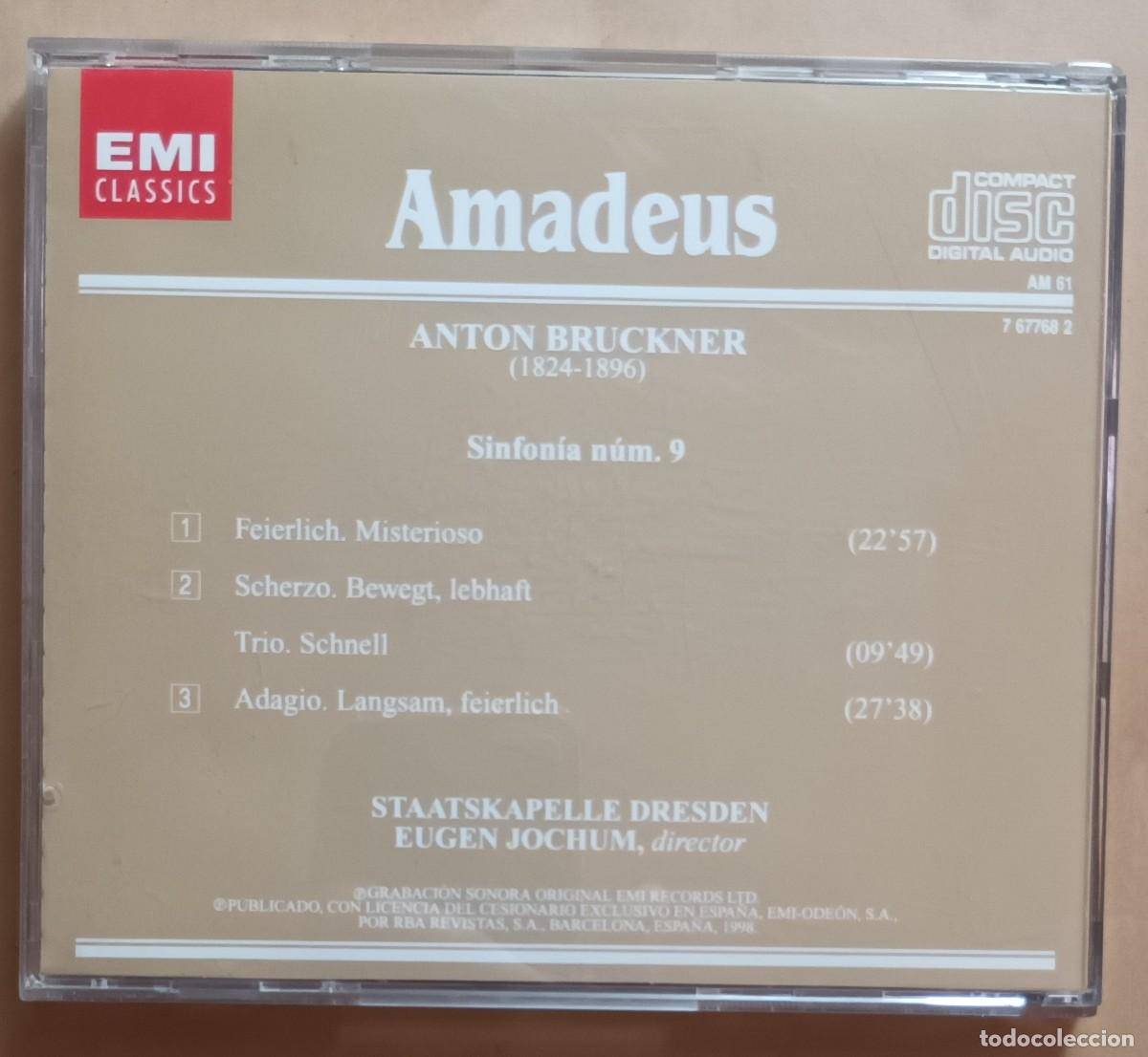 CDs de m&uacute;sica: CD - BRUCKNER - SINFONIA N&ordm; 9 - Foto 2