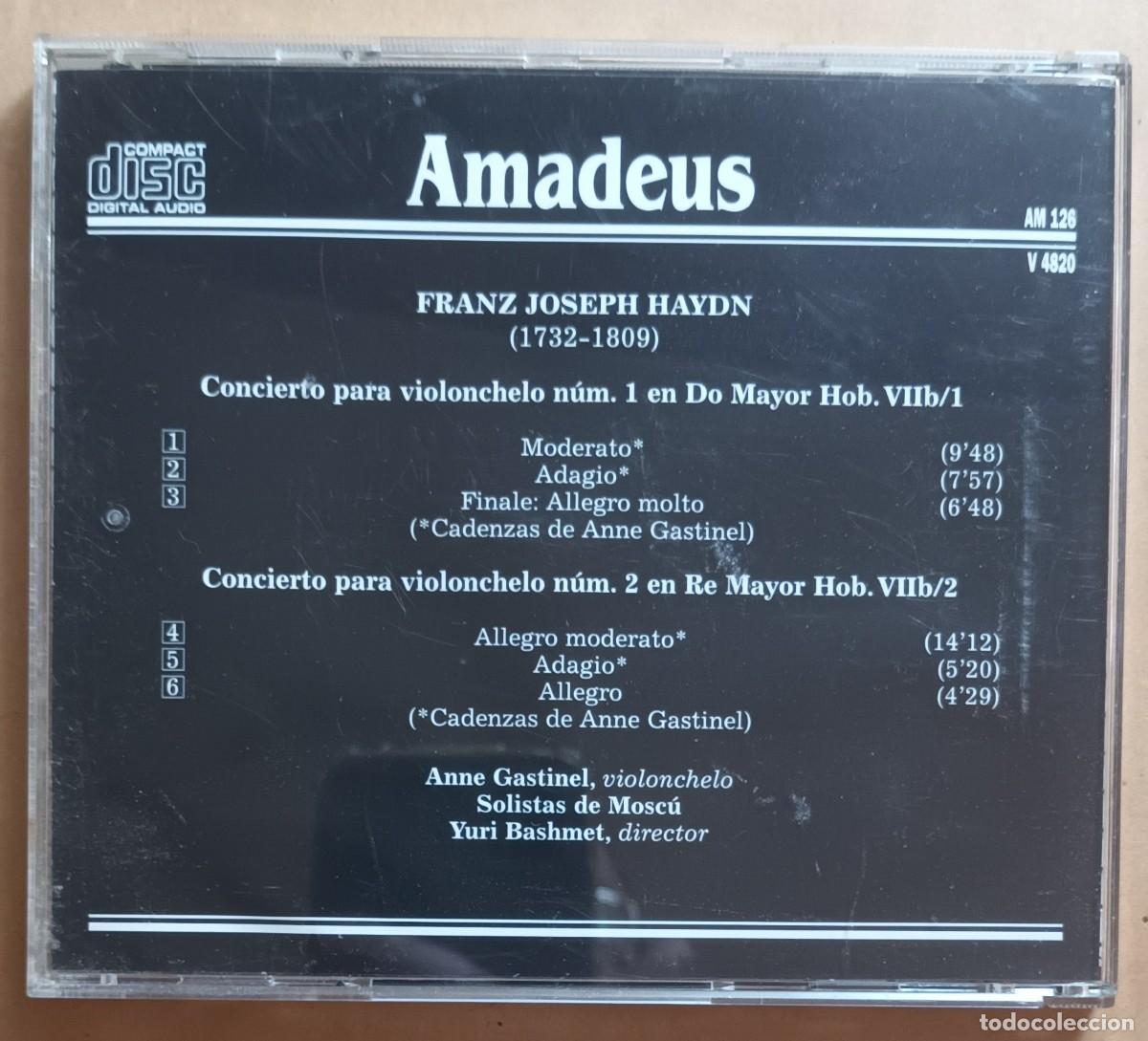 CDs de m&uacute;sica: CD - HAYDN - CONCIERTOS PARA VIOLONCHELO - Foto 2