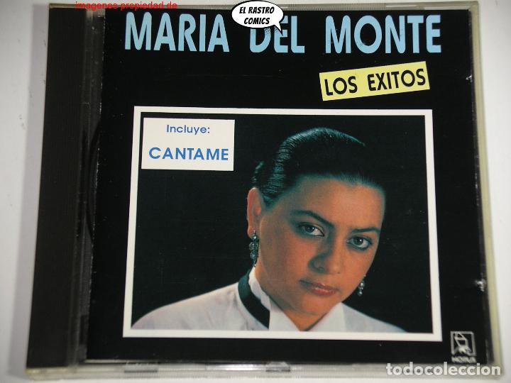 CDs de m&uacute;sica: Maria Del Monte, Los &Eacute;xitos, CD Horus, 1991, excelente estado - Foto 1