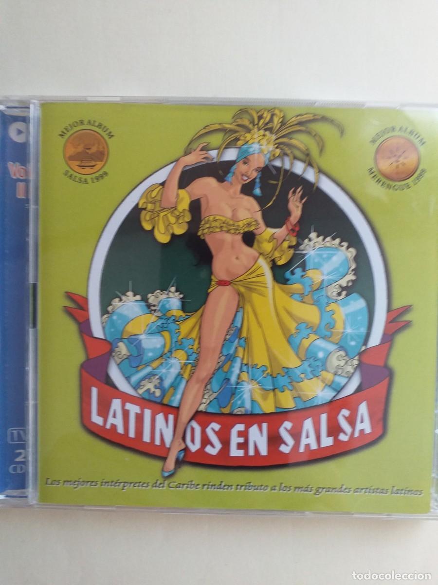 CDs de m&uacute;sica: latinos en salsa vol&uacute;men II 2 CDS - Foto 1