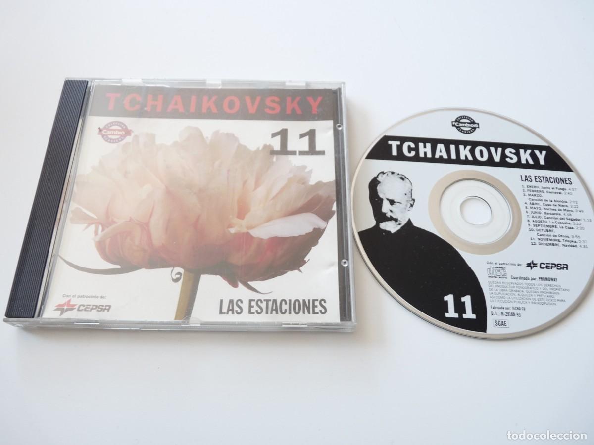 CDs de m&uacute;sica: CD TCHAIKOVSKY 11 LAS ESTACIONES REF: 6-46 - Foto 1