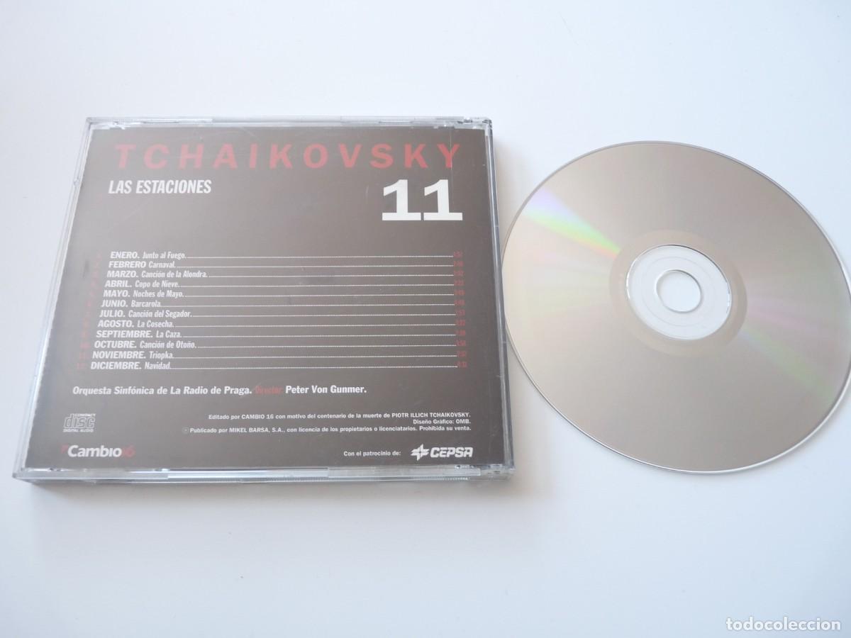 CDs de m&uacute;sica: CD TCHAIKOVSKY 11 LAS ESTACIONES REF: 6-46 - Foto 2