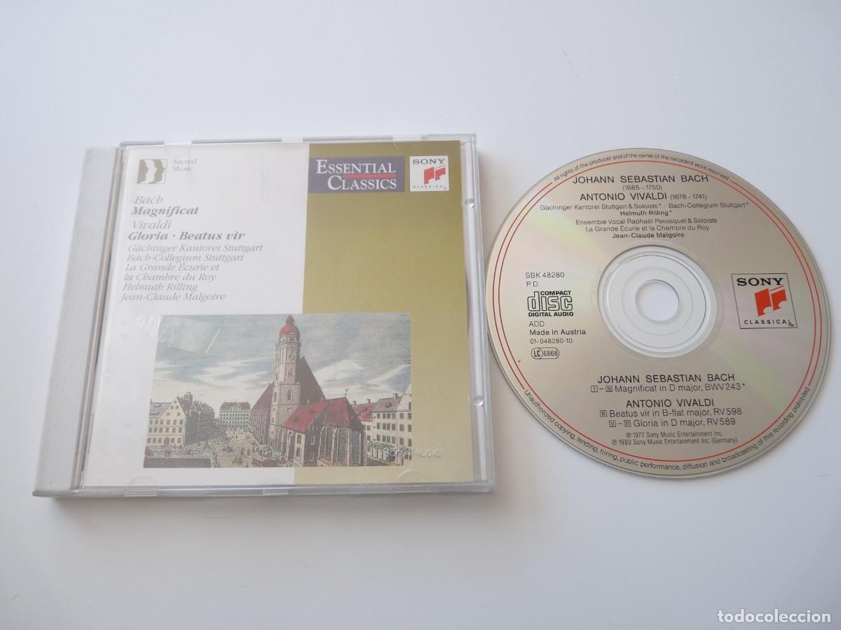 CDs de m&uacute;sica: CD BACH: MAGNIFICAT VIVALDI: GLORIA REF: 7-29 - Foto 1