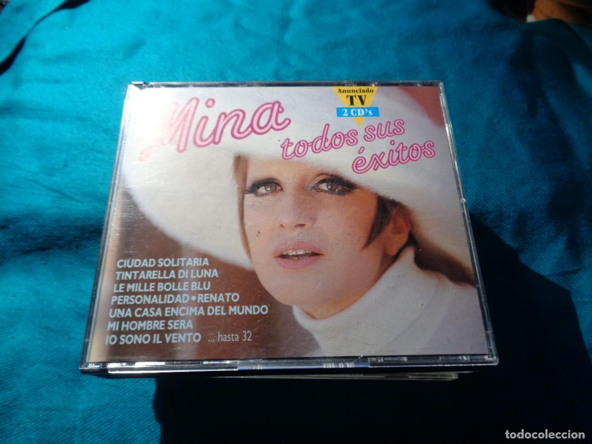 CDs de m&uacute;sica: MINA. TODOS SUS EXITOS. 2 CD&acute;S + LIBRETO. IMPECABLE(#) - Foto 1