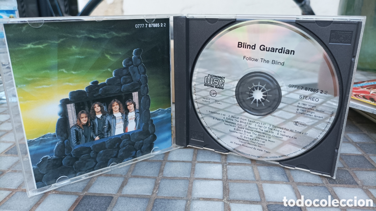CDs de m&uacute;sica: CD Blind Guardian Follow the blind - Foto 3