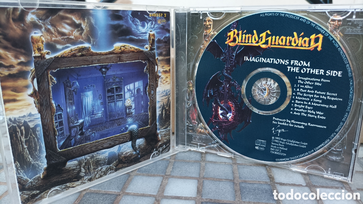 CDs de m&uacute;sica: CD Blind Guardian imaginations from the other side - Foto 3