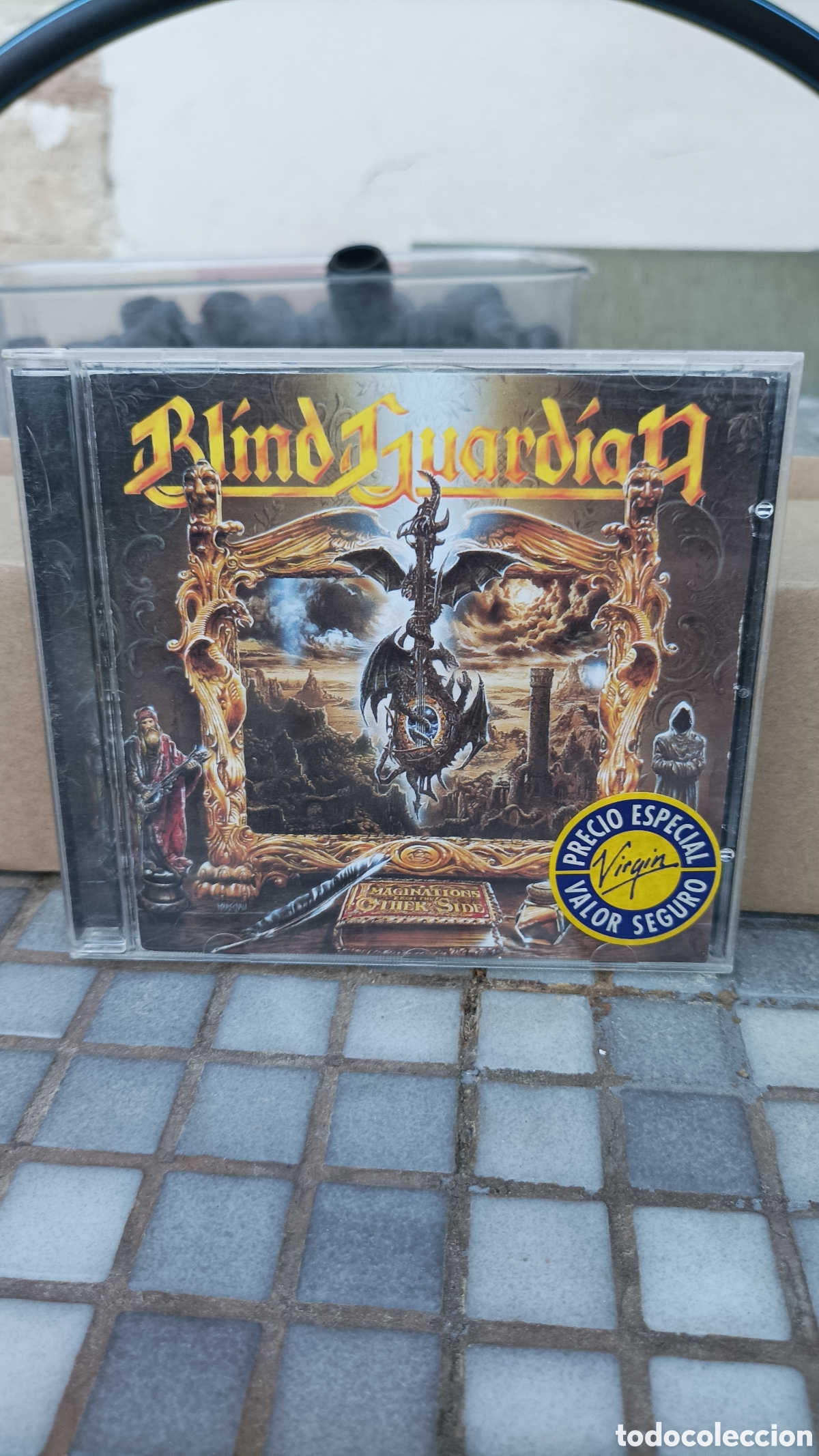 CDs de m&uacute;sica: CD Blind Guardian imaginations from the other side - Foto 1