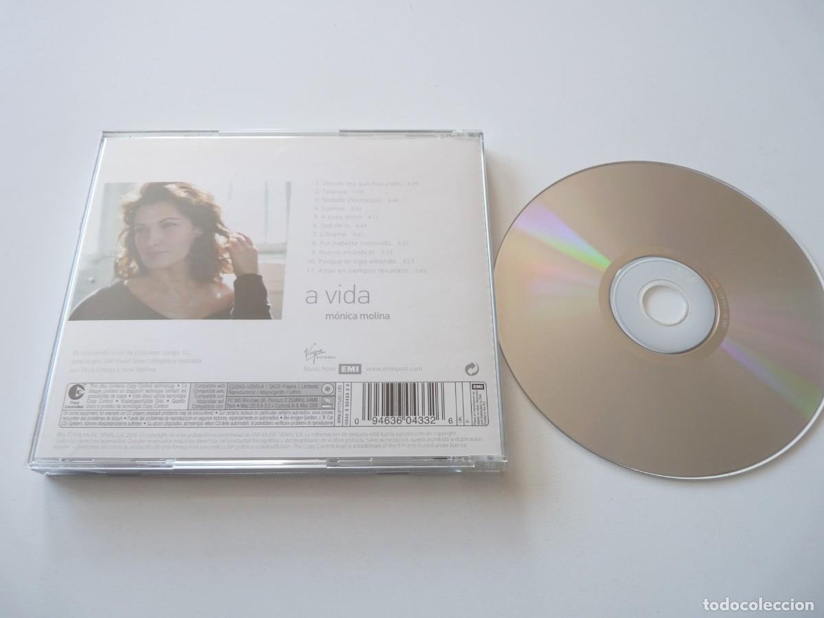 CDs de m&uacute;sica: CD A LA VIDA de MONICA MOLINA REF: 7-51 - Foto 2