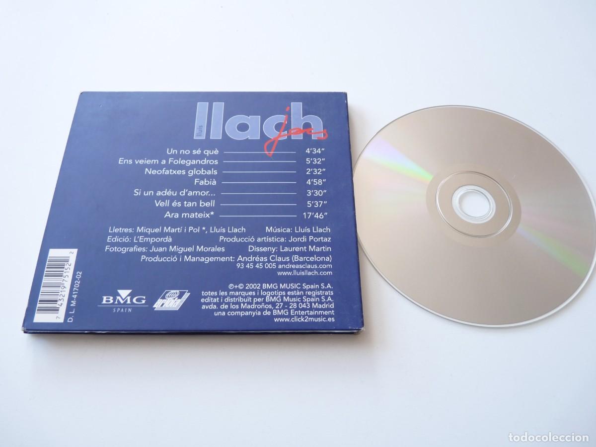 CDs de m&uacute;sica: CD LLUIS LLACH JOCS REF: 7-54 - Foto 2