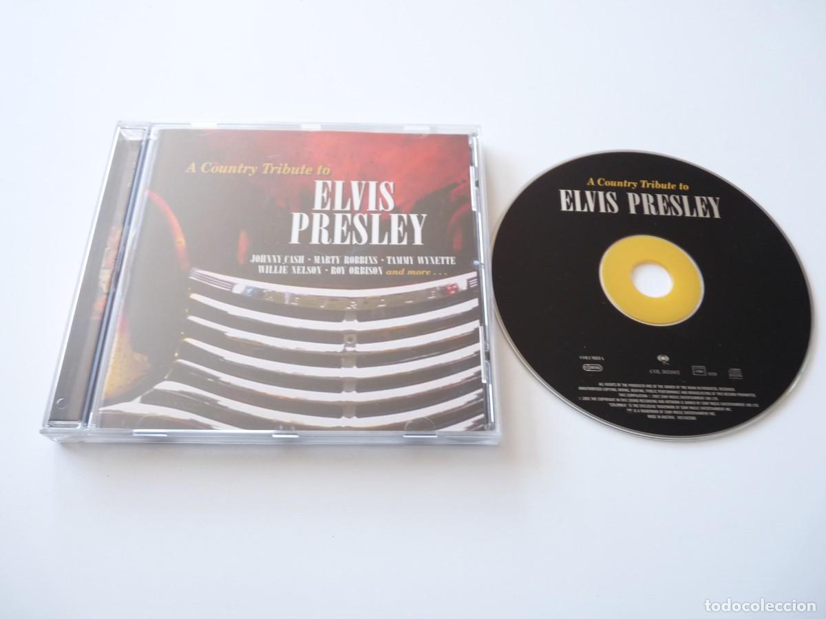 CDs de m&uacute;sica: CD A COUNTRY TRIBUTE TO ELVIS PRESLEY REF: 7-40