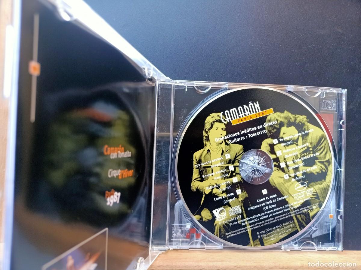 CDs de m&uacute;sica: CAMAR&Oacute;N CON TOMATITO - PAR&Iacute;S - 1987 - Foto 3