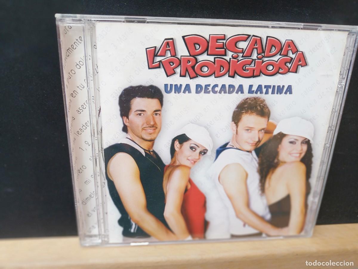 CDs de m&uacute;sica: LA D&Eacute;CADA PRODIGIOSA - UNA D&Eacute;CADA LATINA - 2003 - Foto 1