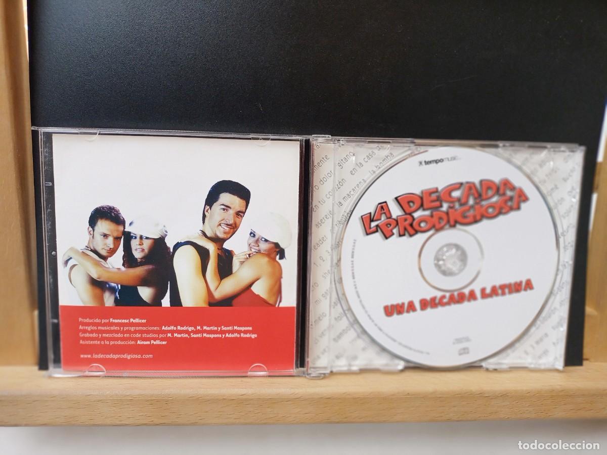 CDs de m&uacute;sica: LA D&Eacute;CADA PRODIGIOSA - UNA D&Eacute;CADA LATINA - 2003 - Foto 3