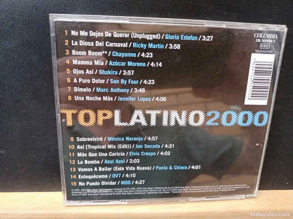 CDs de m&uacute;sica: TOP LATINO 2000 - Foto 3
