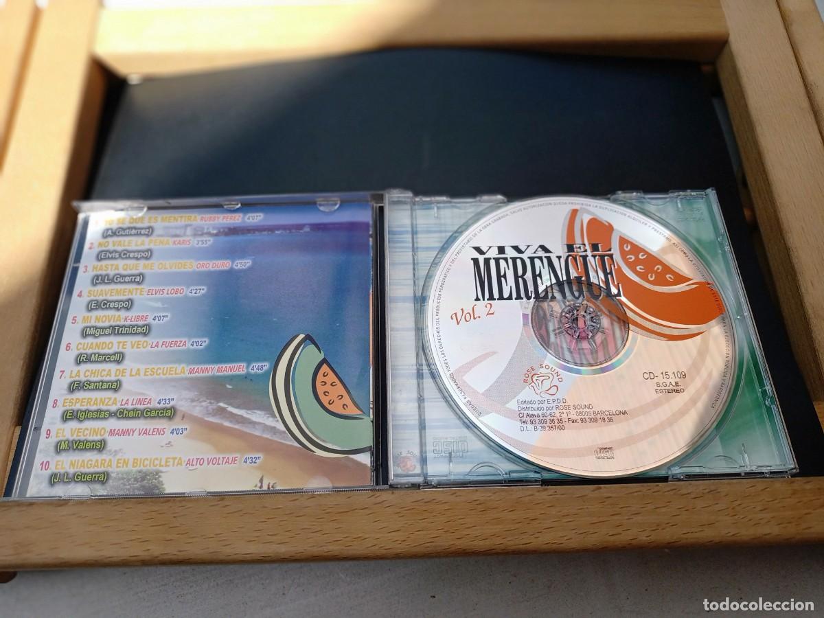 CDs de m&uacute;sica: VIVA EL MERENGUE - VOLUMEN 2 - 2000 - Foto 2