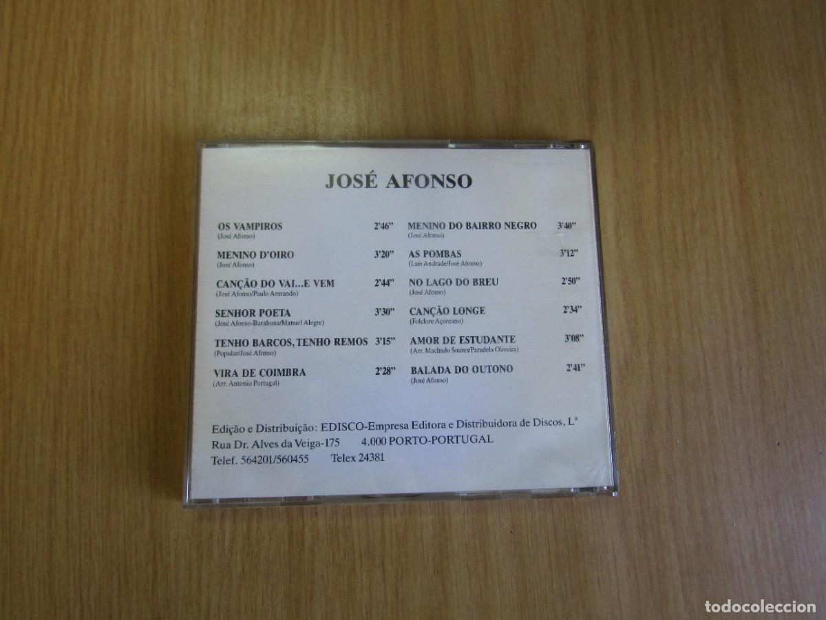 CDs de m&uacute;sica: Jos&eacute; Afonso - Os Vampiros CD 1987 - Foto 2