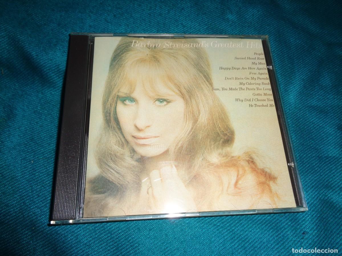 CDs de m&uacute;sica: BARBRA STREISAND. GREATEST HITS. IMPECABLE(#) - Foto 1