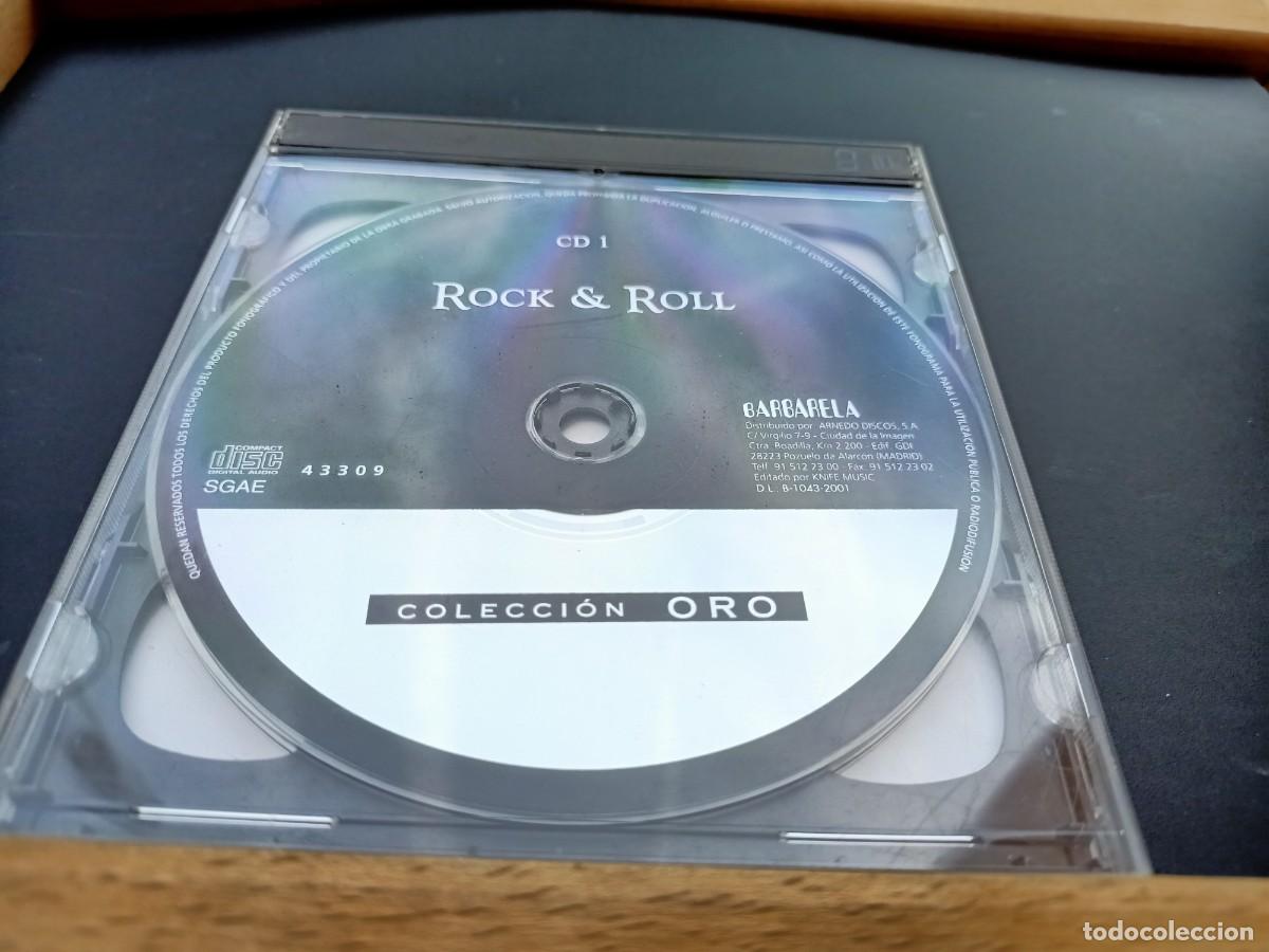 CDs de m&uacute;sica: ROCK & ROLL - COLECCI&Oacute;N 0ORO - 2 CDS - 2001 - Foto 3