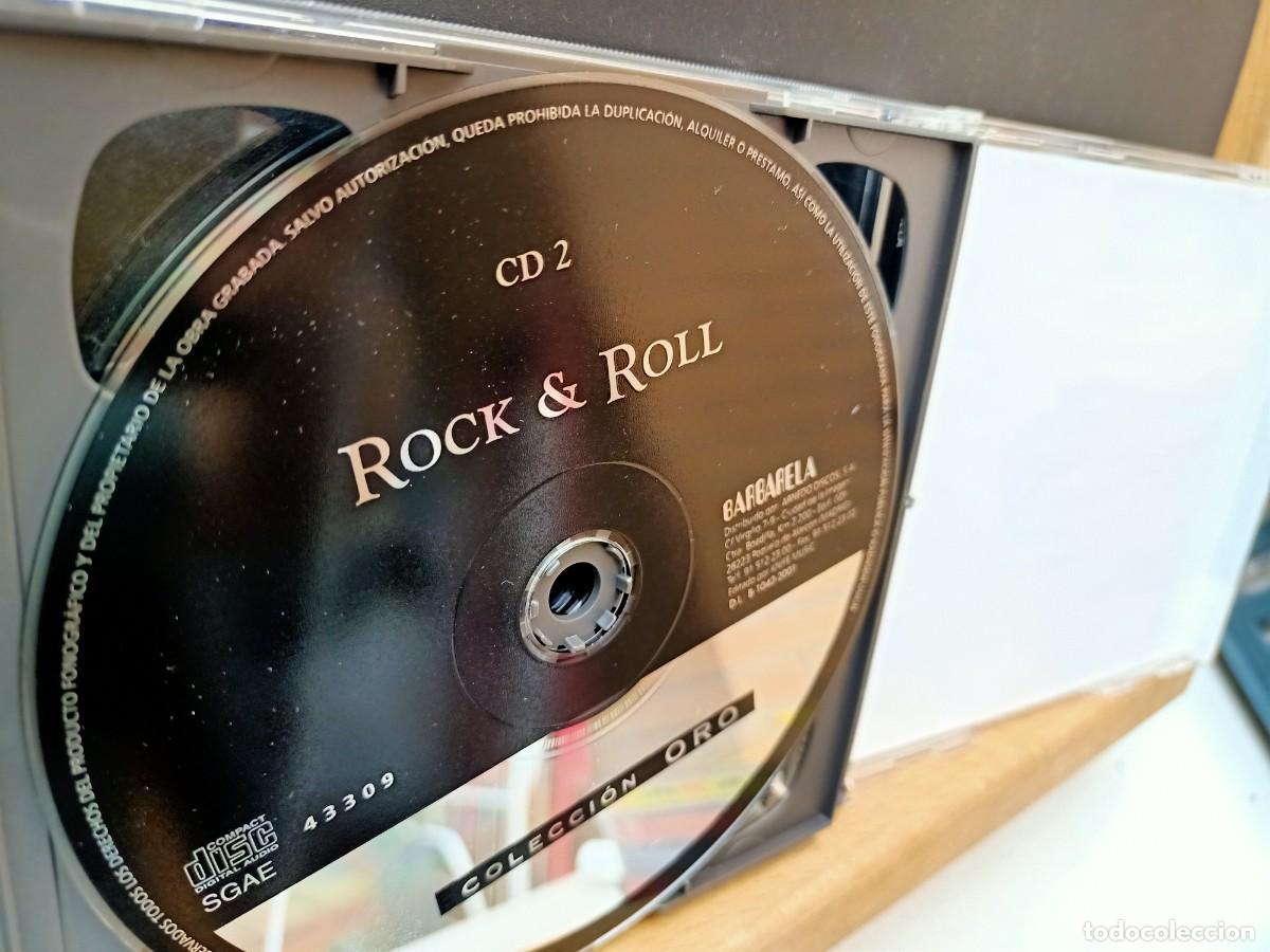 CDs de m&uacute;sica: ROCK & ROLL - COLECCI&Oacute;N 0ORO - 2 CDS - 2001 - Foto 5
