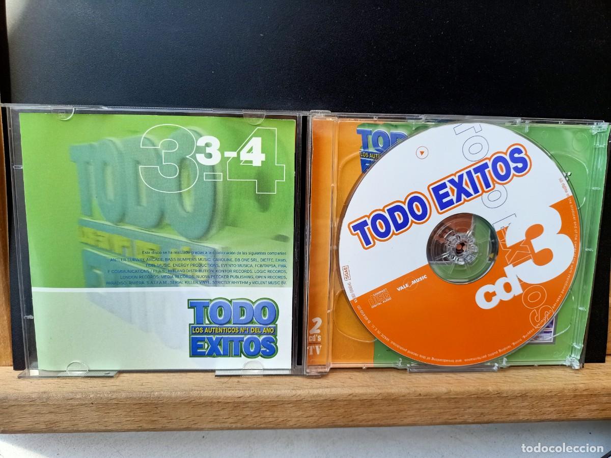 CDs de m&uacute;sica: TODOS LOS &Eacute;XITOS DEL A&Ntilde;O - CD 3 Y 4 - 1999 - Foto 2