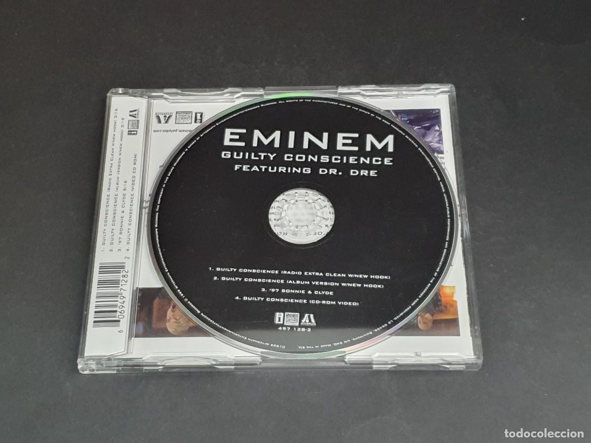 CDs de m&uacute;sica: CD SINGLE - EMINEM - GUILTY CONSCIENCE FEATURING DR. DRE - INCLUDES VIDEO CD ROM - Foto 2
