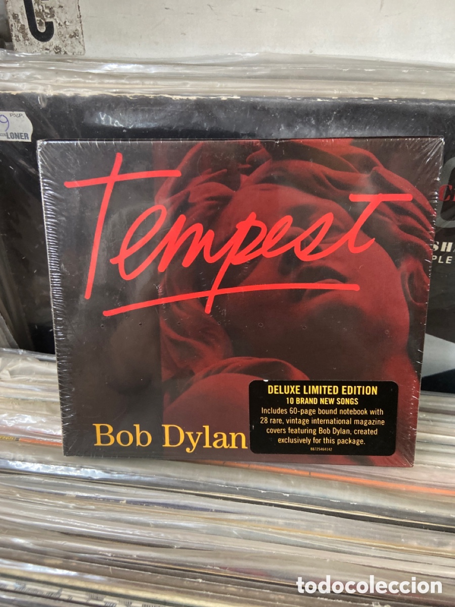 CDs de m&uacute;sica: Tempest deluxe edition bob dylan precintado - Foto 1