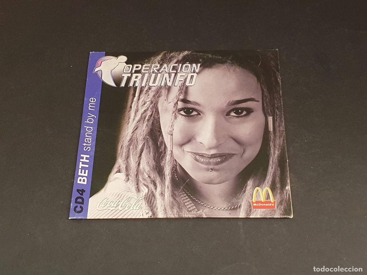 CDs de m&uacute;sica: CD SINGLE - BETH - STAND BY ME - OPERACI&Oacute;N TRIUNFO - Foto 1
