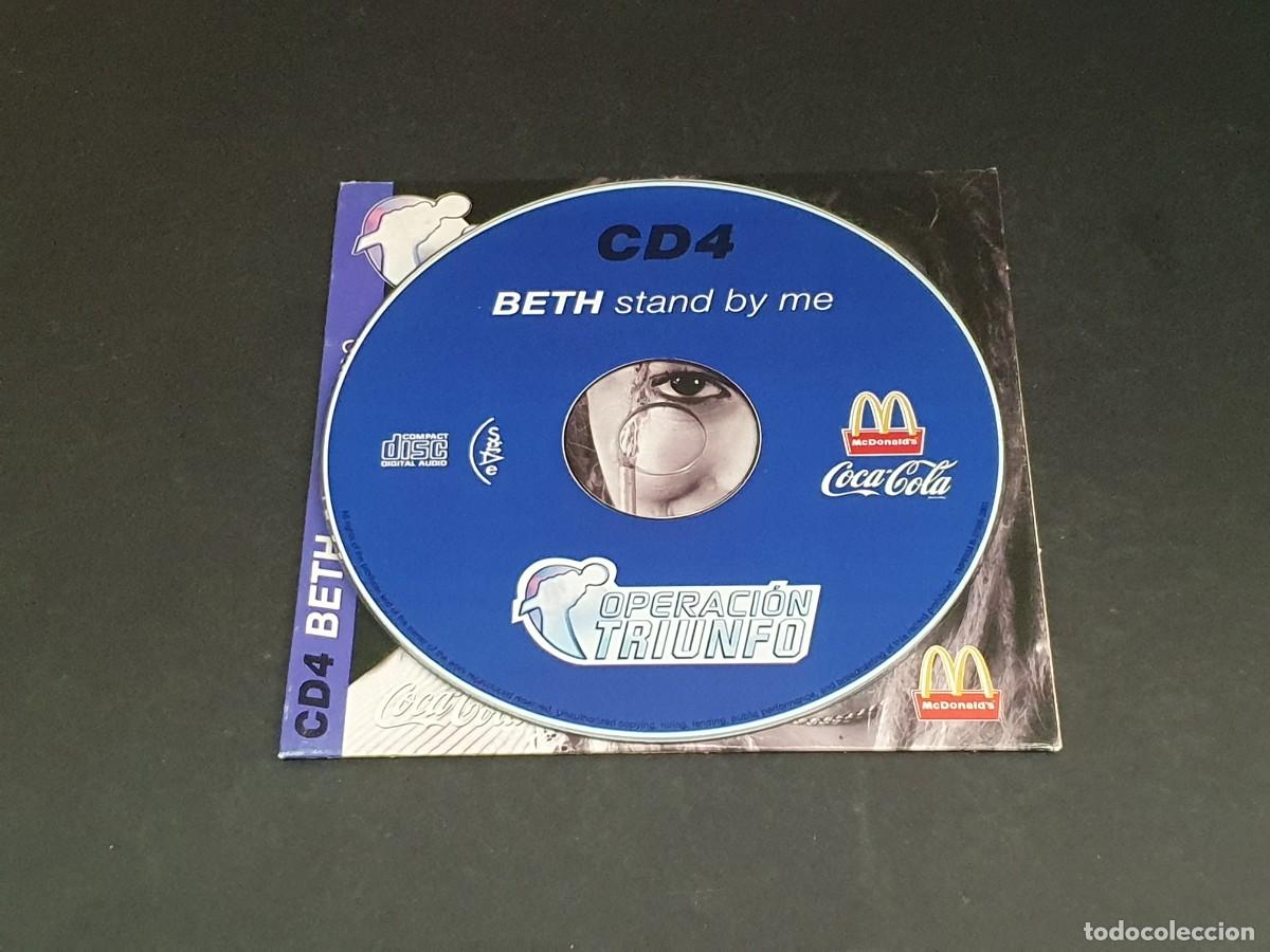 CDs de m&uacute;sica: CD SINGLE - BETH - STAND BY ME - OPERACI&Oacute;N TRIUNFO - Foto 2