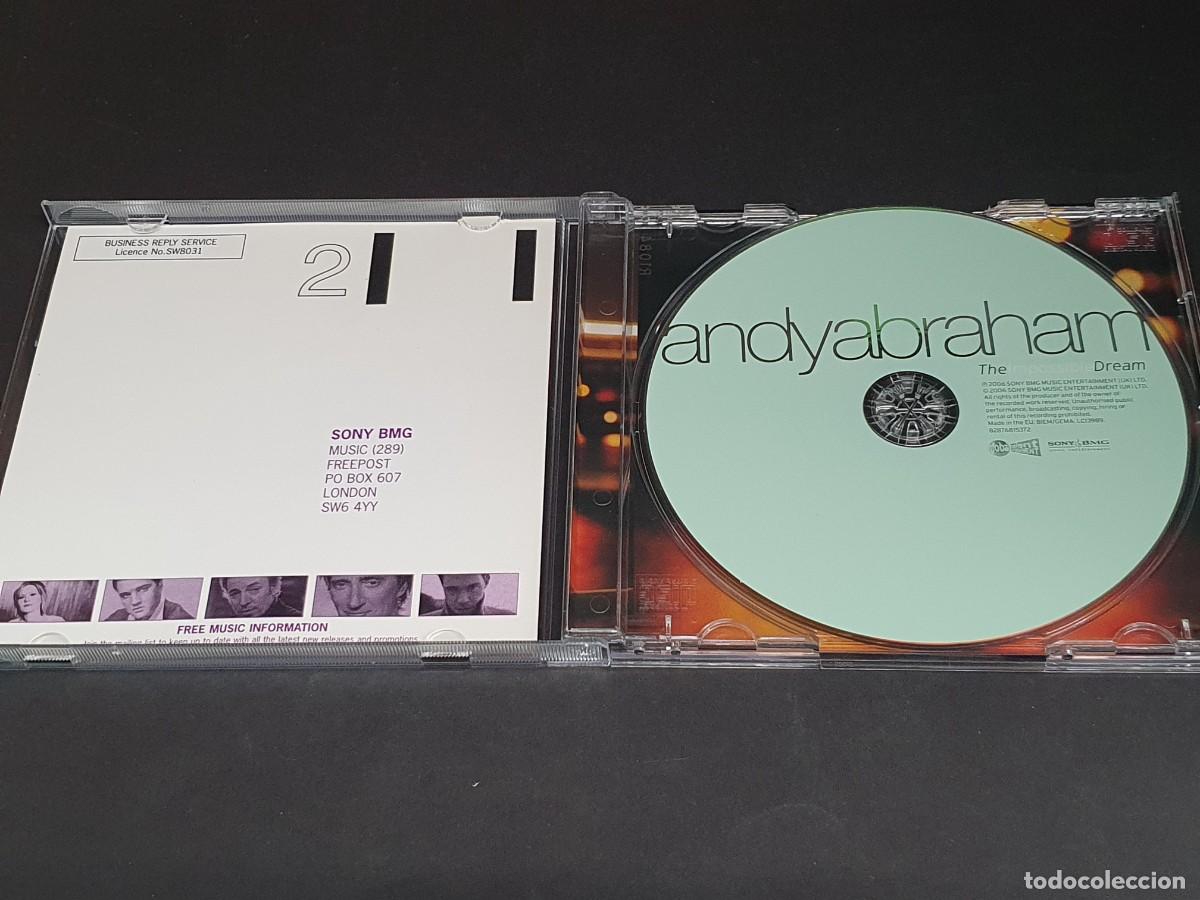 CDs de m&uacute;sica: CD NUEVO - ANDY ABRAHAM - THE IMPOSSIBLE DREAM - Foto 2