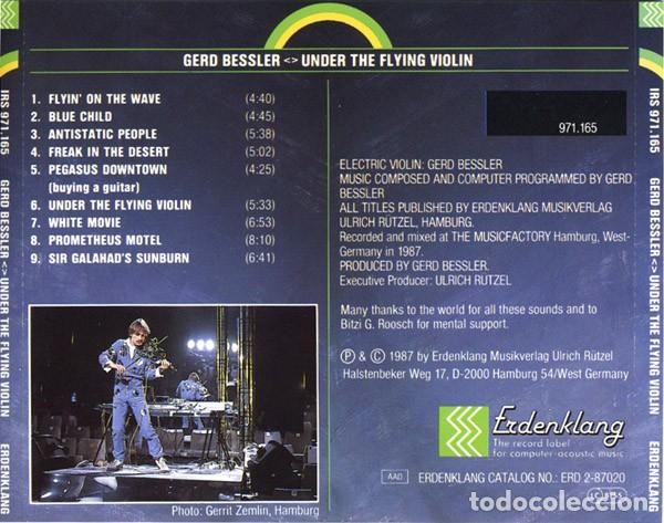 CDs de m&uacute;sica: Gerd Bessler &ndash; Under The Flying Violin - Foto 2